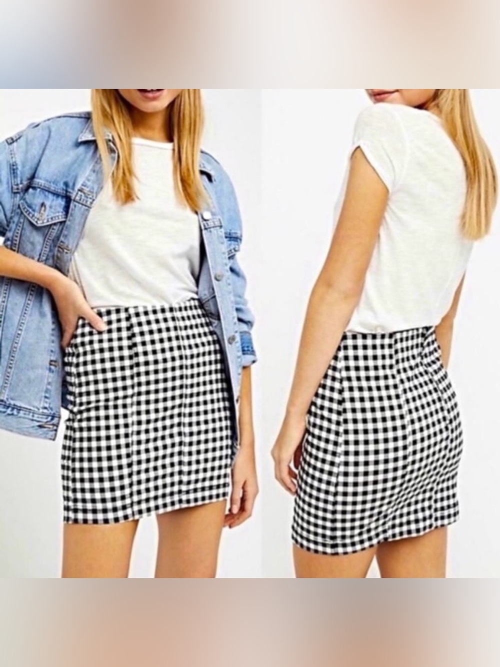 Isaak Mizrahi New York Plaided Mini Skirt XXL